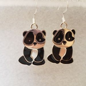 Cute Panda Earrings